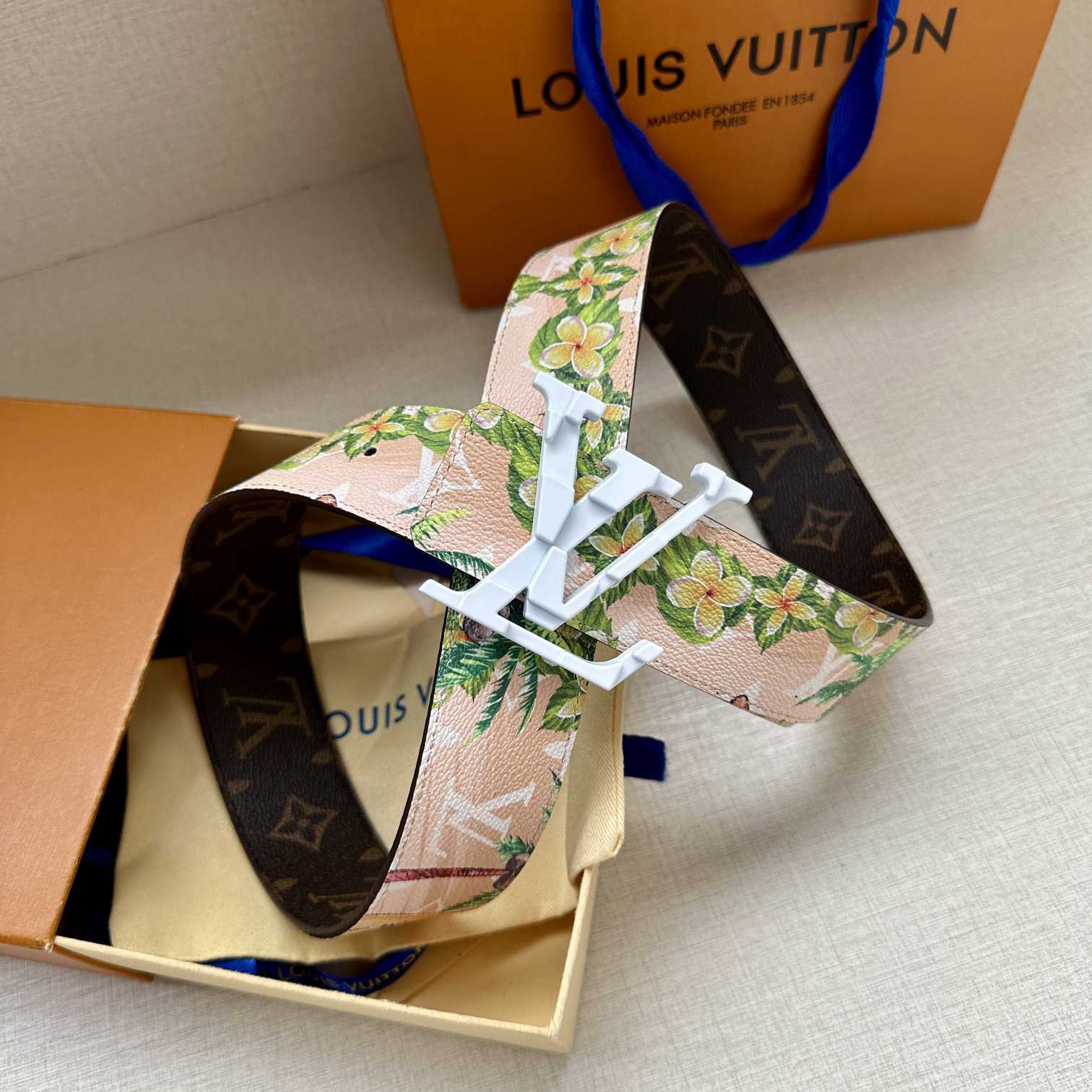 Louis Vuitton LV Tag 40mm Reversible Belt - FashionPlug