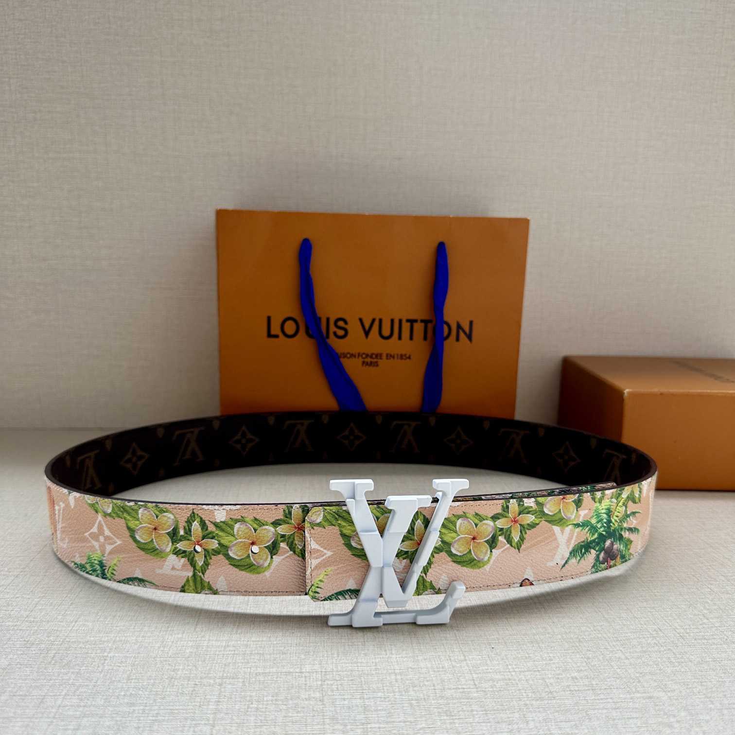 Louis Vuitton LV Tag 40mm Reversible Belt - FashionPlug