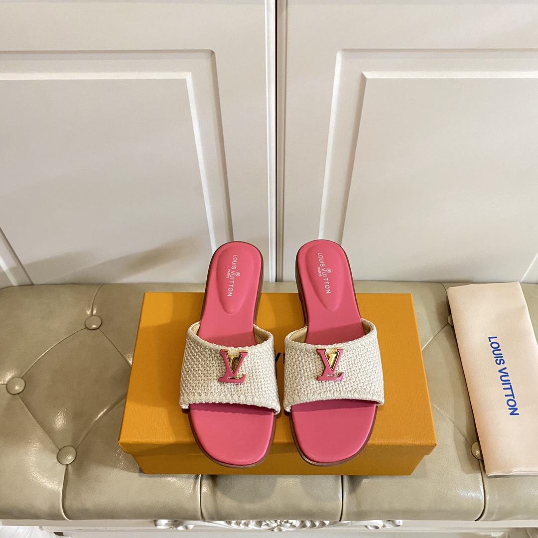 Louis Vuitton LV Capri Flat Mule   1ACZDE - FashionPlug