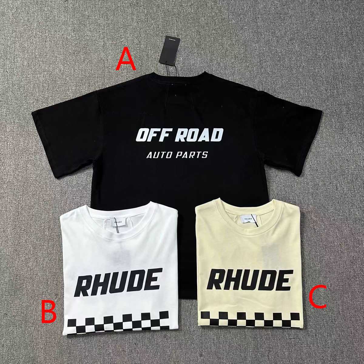 Rhude Cotton T-shirt - FashionPlug