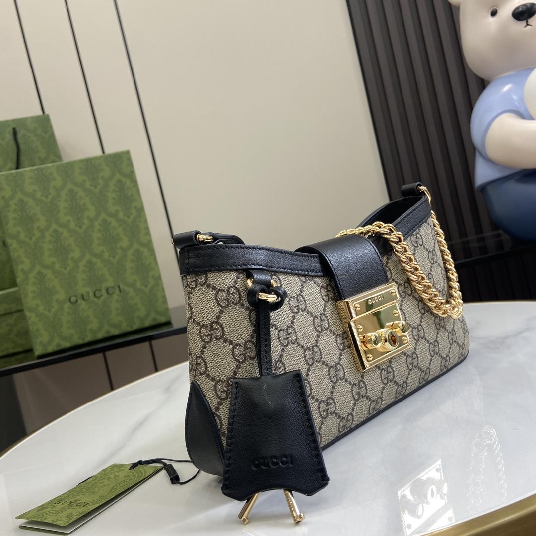 Gucci Padlock Small Shoulder Bag - FashionPlug