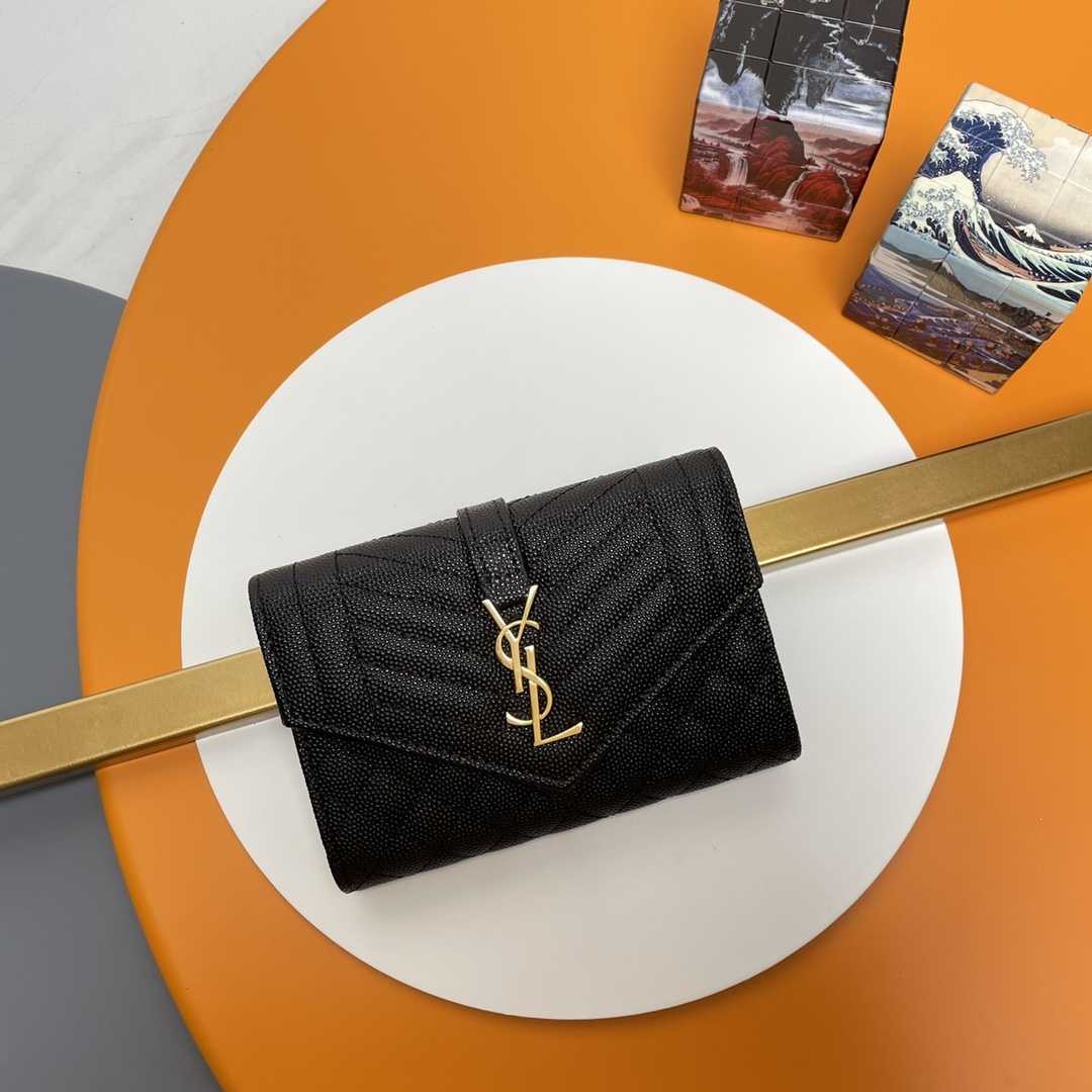 Saint Laurent YSL Wallet(13.5-9.5-3CM) - FashionPlug