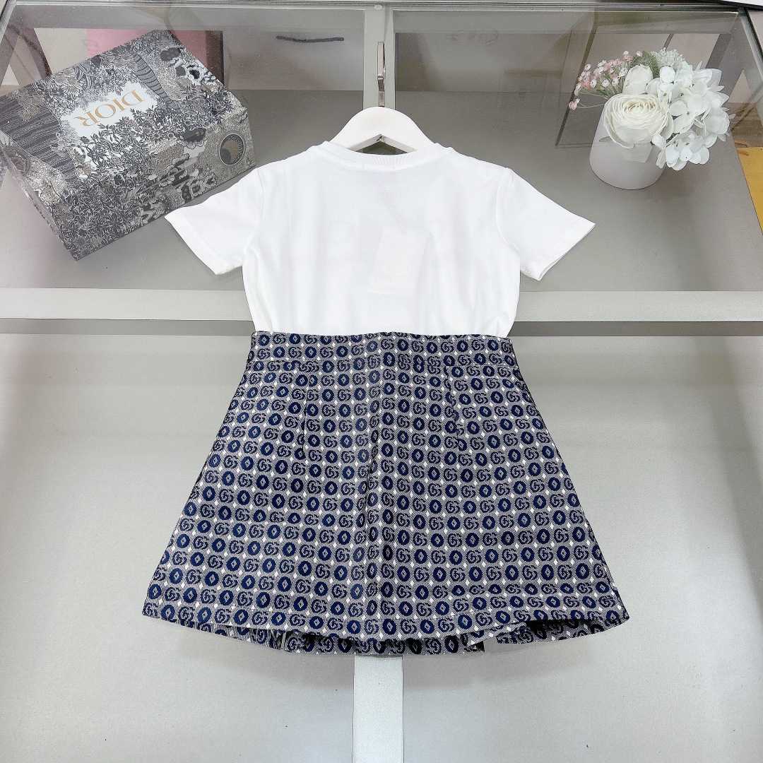 Gucci Kid's Tee & Skirt - FashionPlug