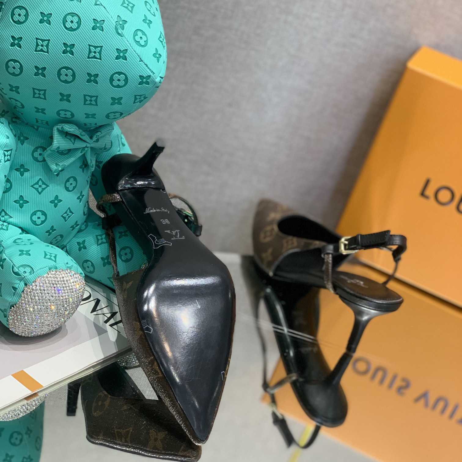Louis Vuitton Cherie Slingback Pump - FashionPlug
