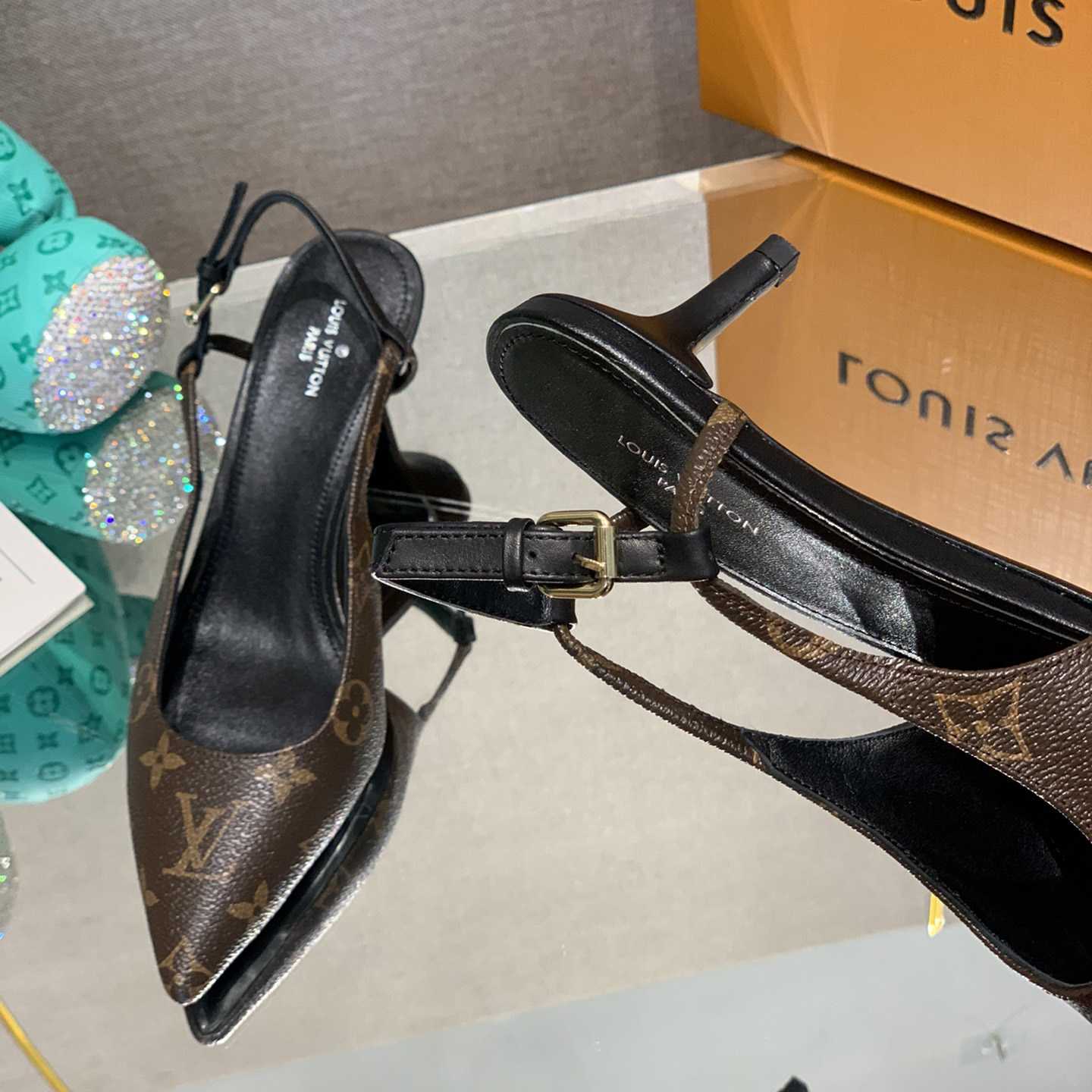 Louis Vuitton Cherie Slingback Pump - FashionPlug