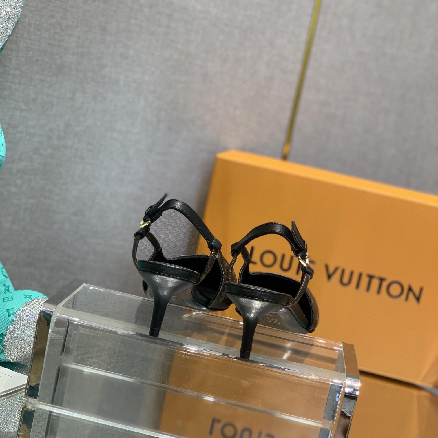 Louis Vuitton Cherie Slingback Pump - FashionPlug