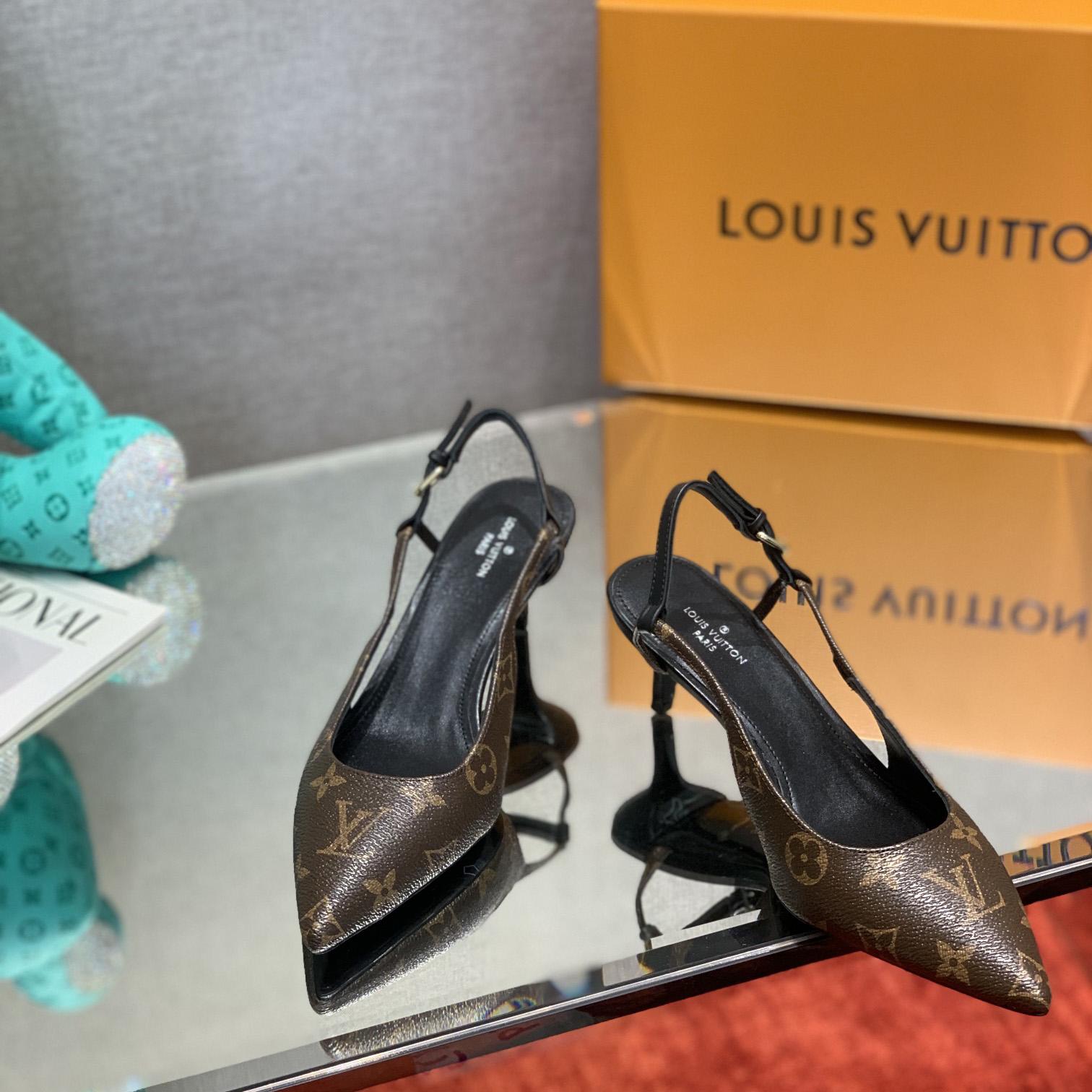 Louis Vuitton Cherie Slingback Pump - FashionPlug