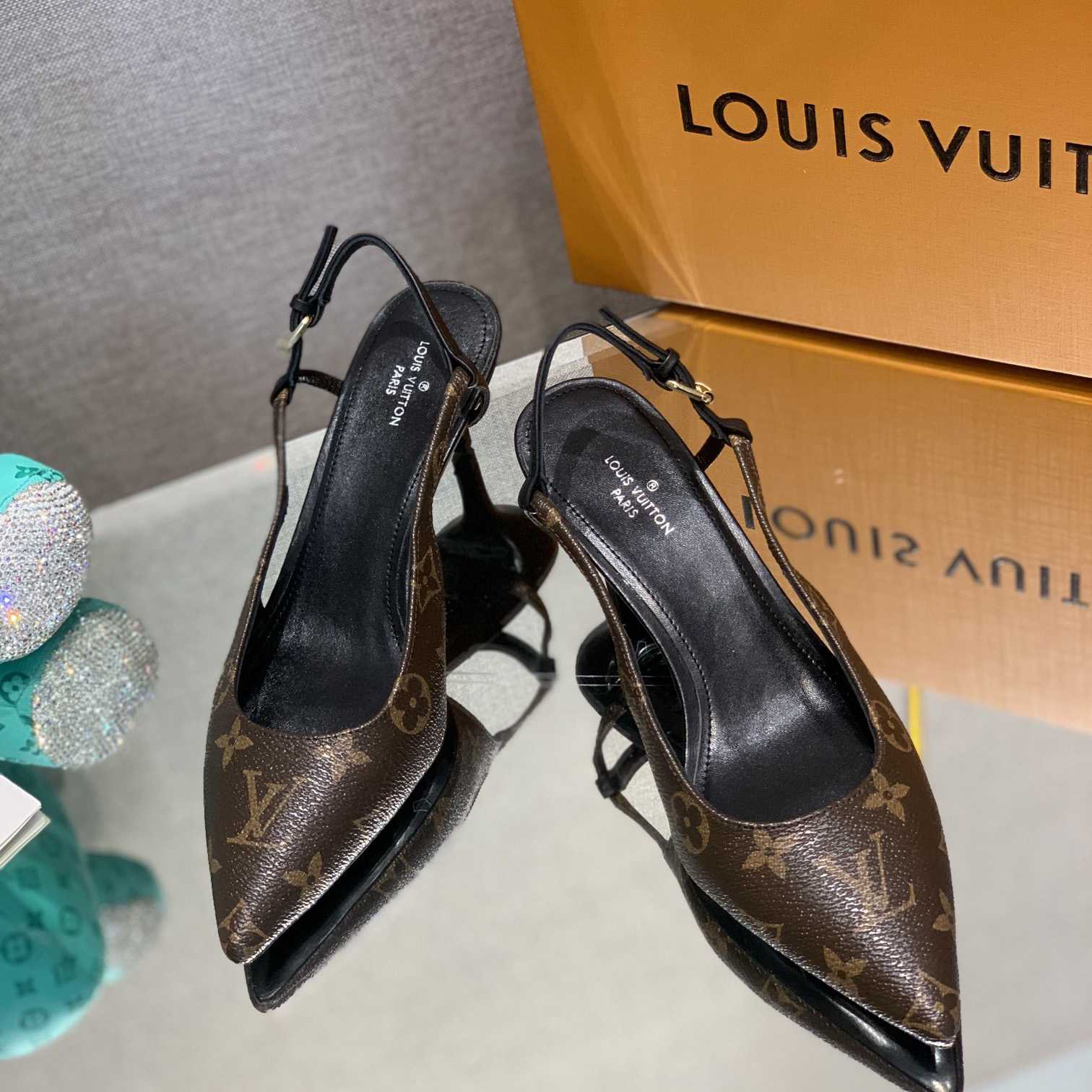 Louis Vuitton Cherie Slingback Pump - FashionPlug