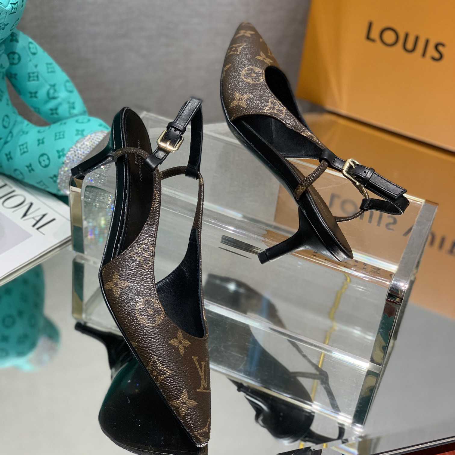 Louis Vuitton Cherie Slingback Pump - FashionPlug