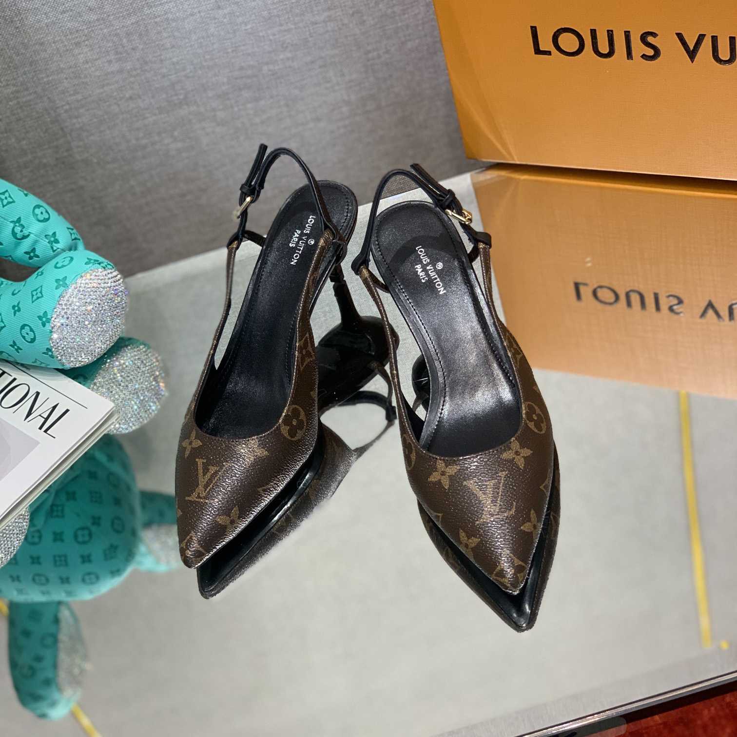 Louis Vuitton Cherie Slingback Pump - FashionPlug