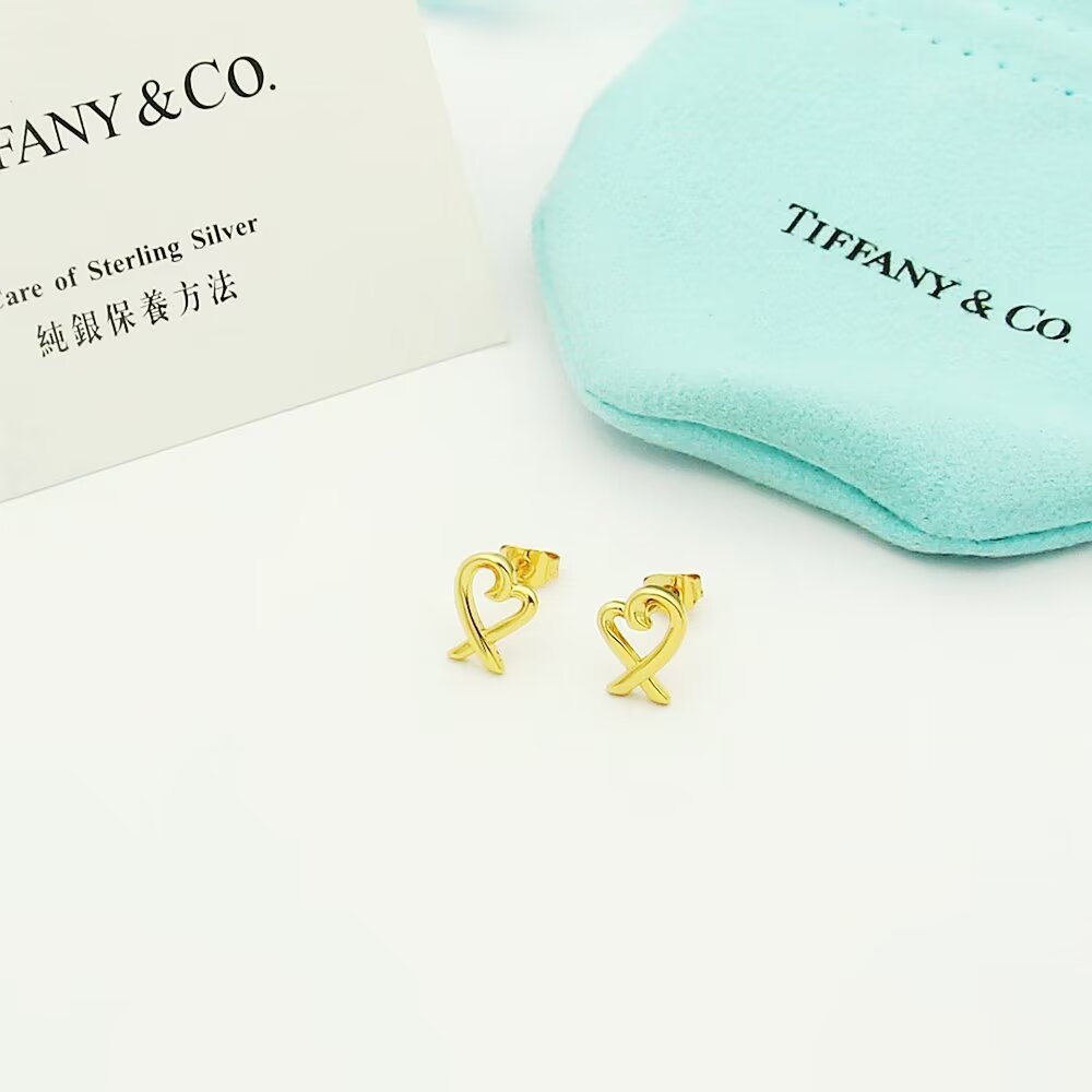 Tiffany & Co. Paloma Picasso Loving Heart Earrings - FashionPlug