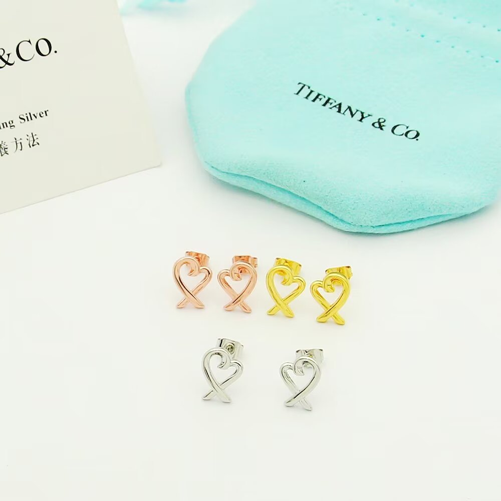 Tiffany & Co. Paloma Picasso Loving Heart Earrings - FashionPlug