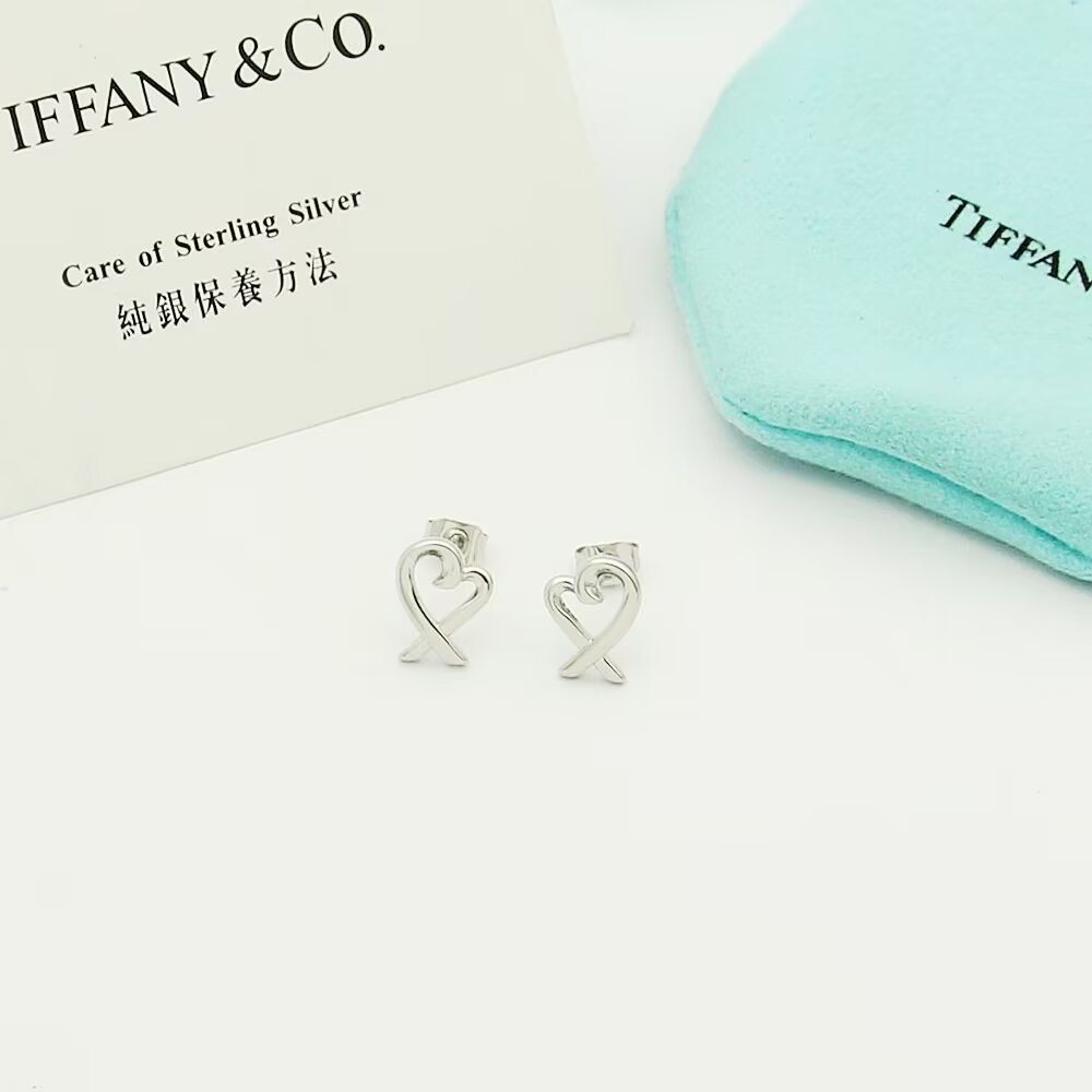 Tiffany & Co. Paloma Picasso Loving Heart Earrings - FashionPlug