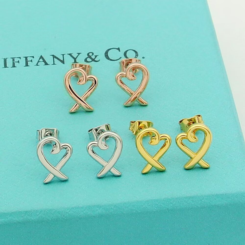 Tiffany & Co. Paloma Picasso Loving Heart Earrings - FashionPlug