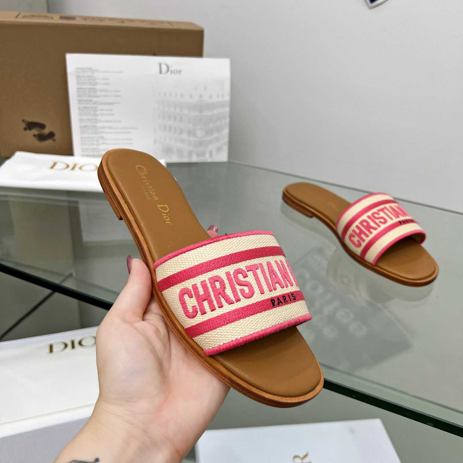 Dior Dioriviera Dway Slide - FashionPlug