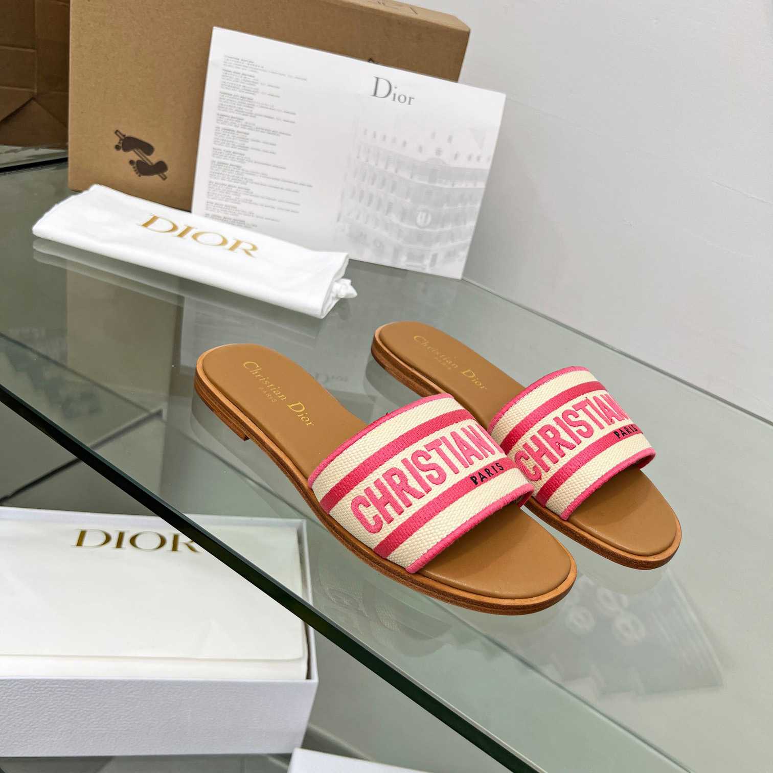 Dior Dioriviera Dway Slide - FashionPlug