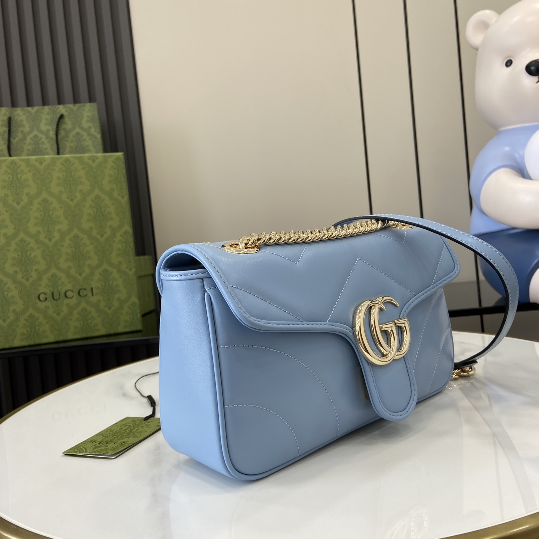 Gucci GG Marmont Small Shoulder Bag - FashionPlug