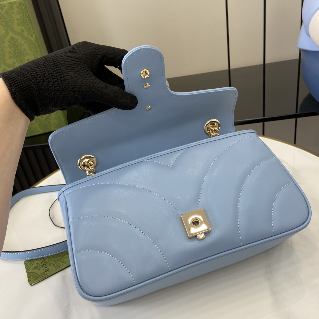 Gucci GG Marmont Small Shoulder Bag - FashionPlug