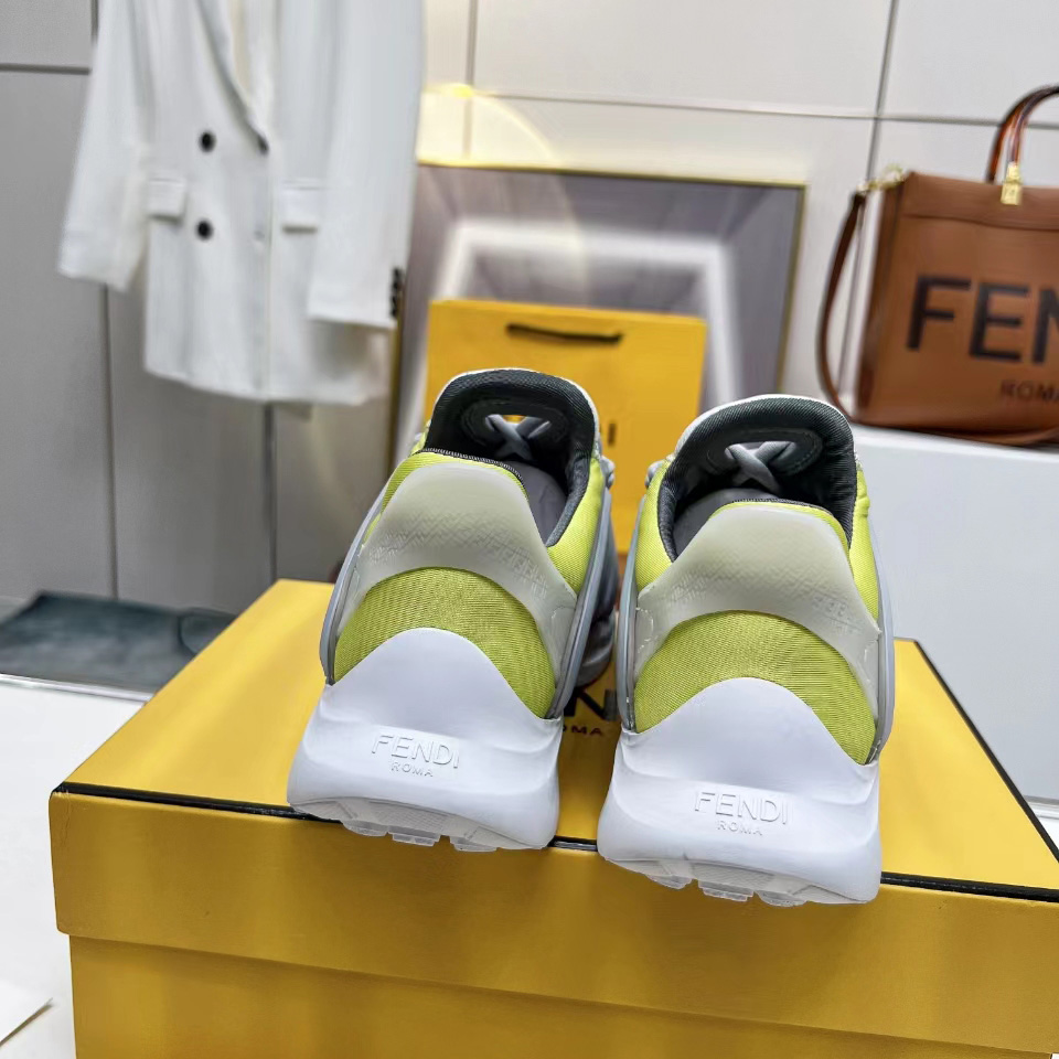 Fendi Tag Sneakers - FashionPlug