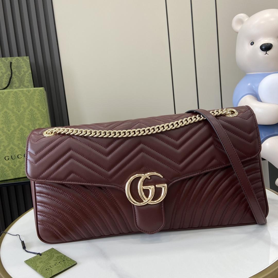 Gucci GG Marmont Large Shoulder Bag - FashionPlug