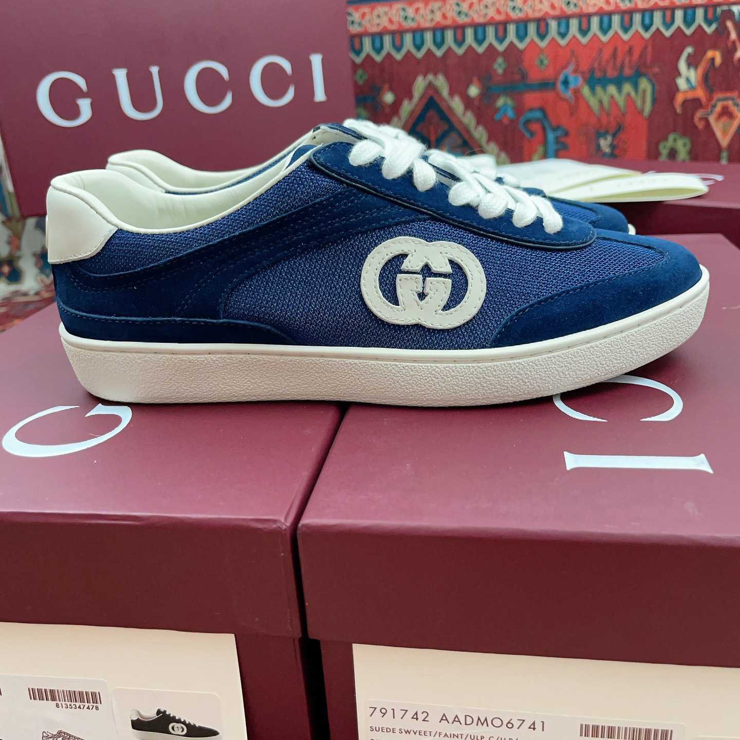 Gucci Interlocking G Sneaker - FashionPlug