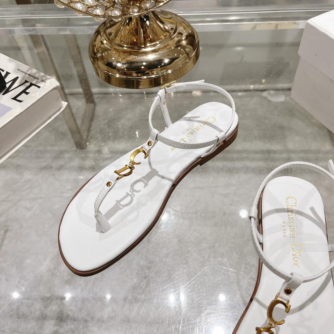 Dior Dioriviera C'est Dior Thong Sandal - FashionPlug
