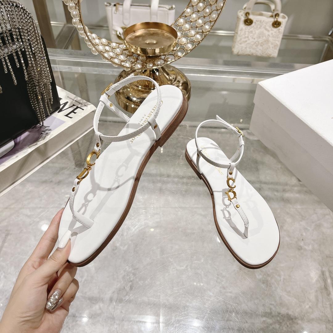 Dior Dioriviera C'est Dior Thong Sandal - FashionPlug