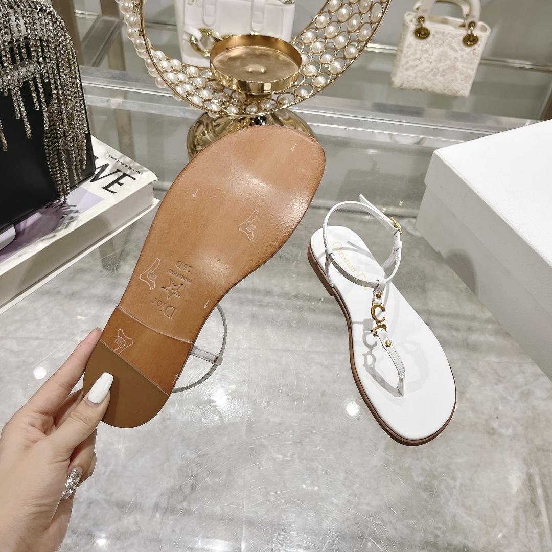 Dior Dioriviera C'est Dior Thong Sandal - FashionPlug