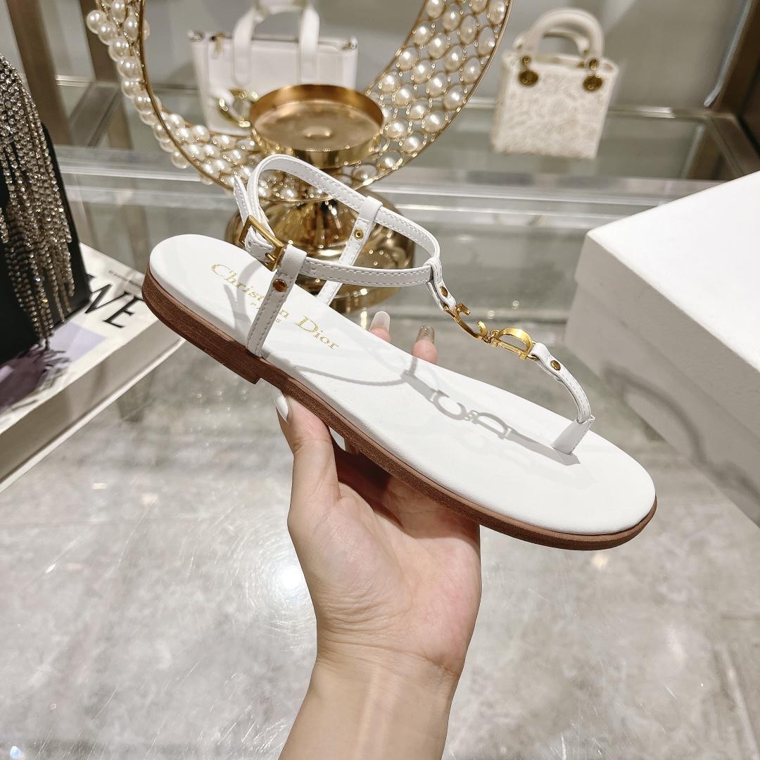 Dior Dioriviera C'est Dior Thong Sandal - FashionPlug
