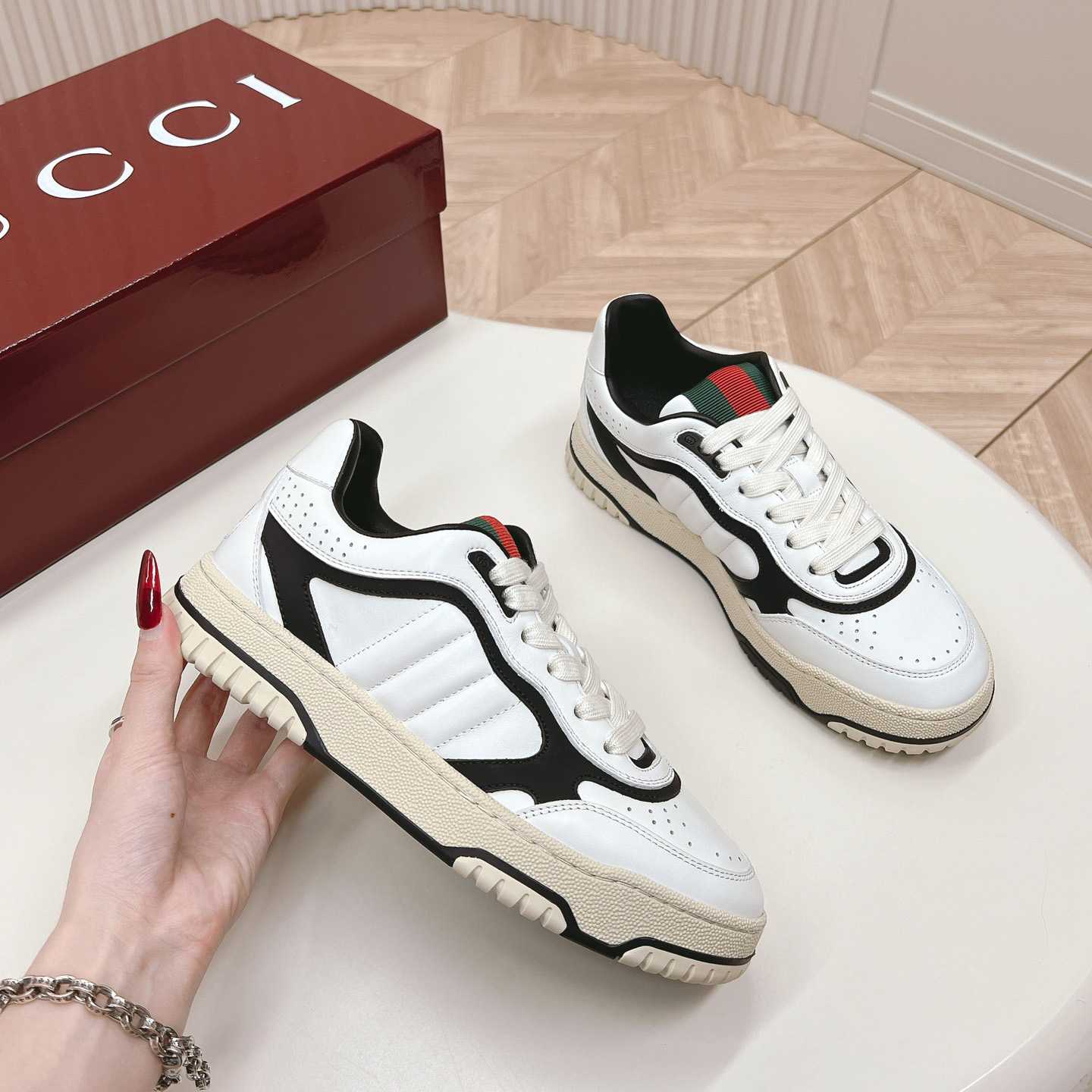 Gucci Re-web Sneaker - FashionPlug