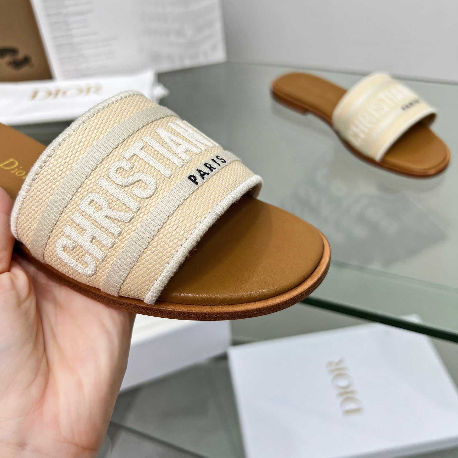 Dior Dioriviera Dway Slide - FashionPlug