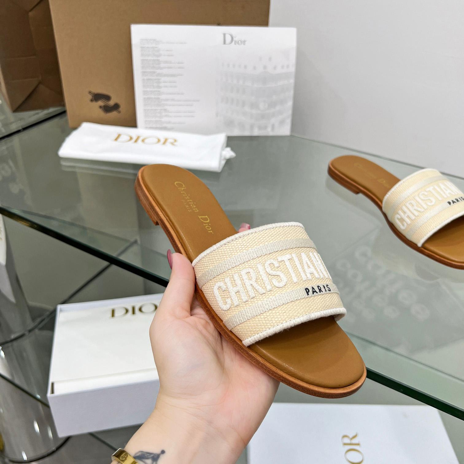 Dior Dioriviera Dway Slide - FashionPlug