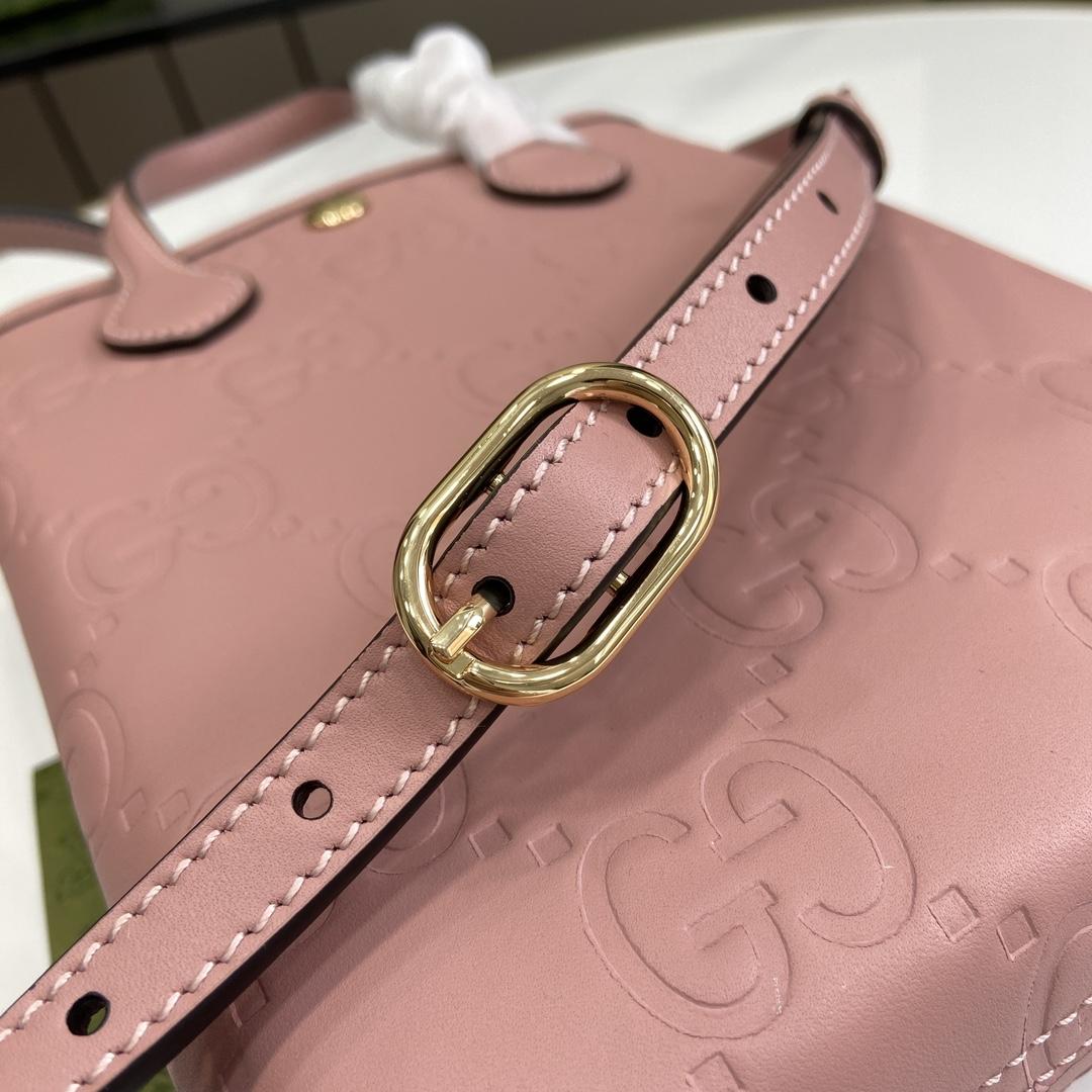 Gucci GG Super Mini Bag With Strap - FashionPlug