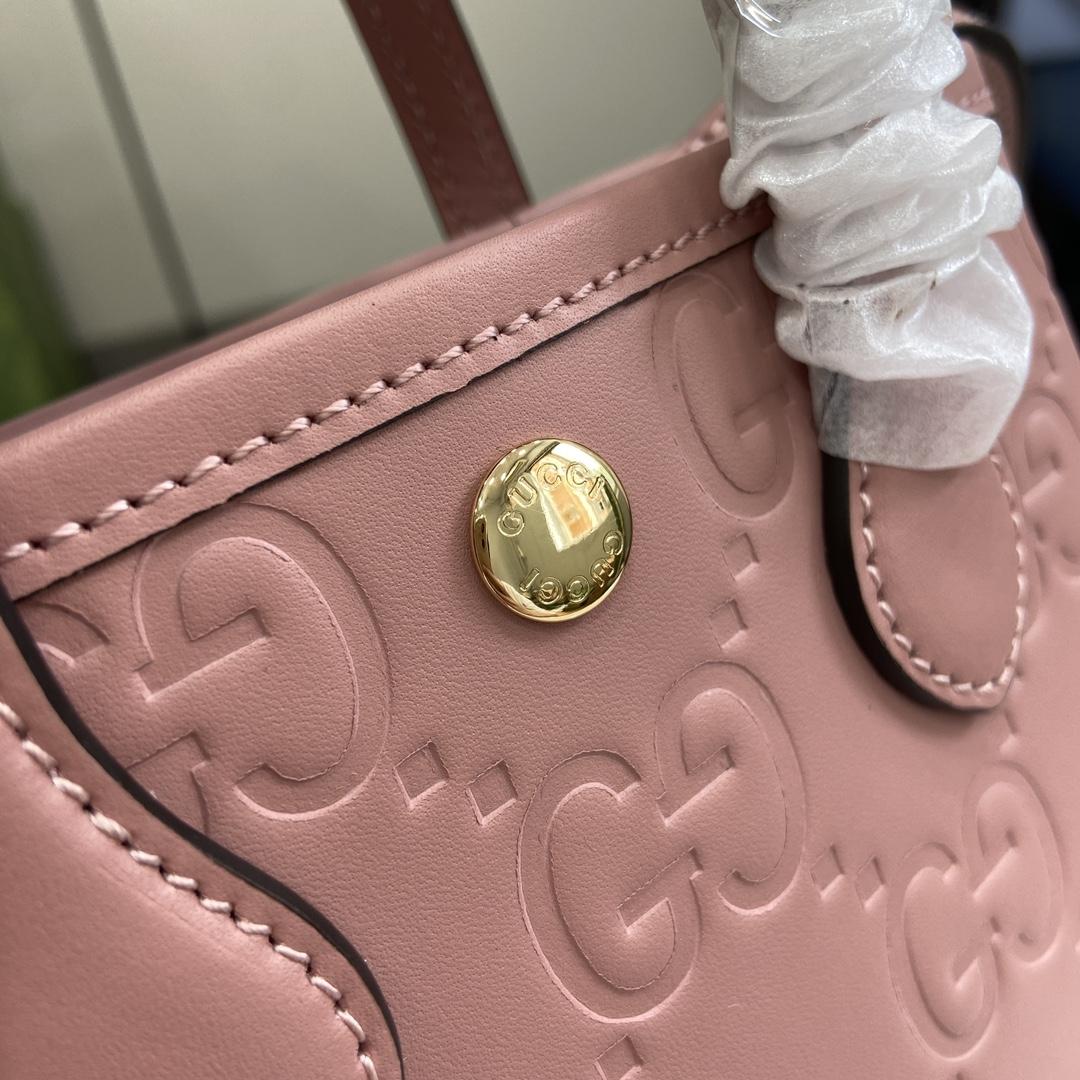 Gucci GG Super Mini Bag With Strap - FashionPlug