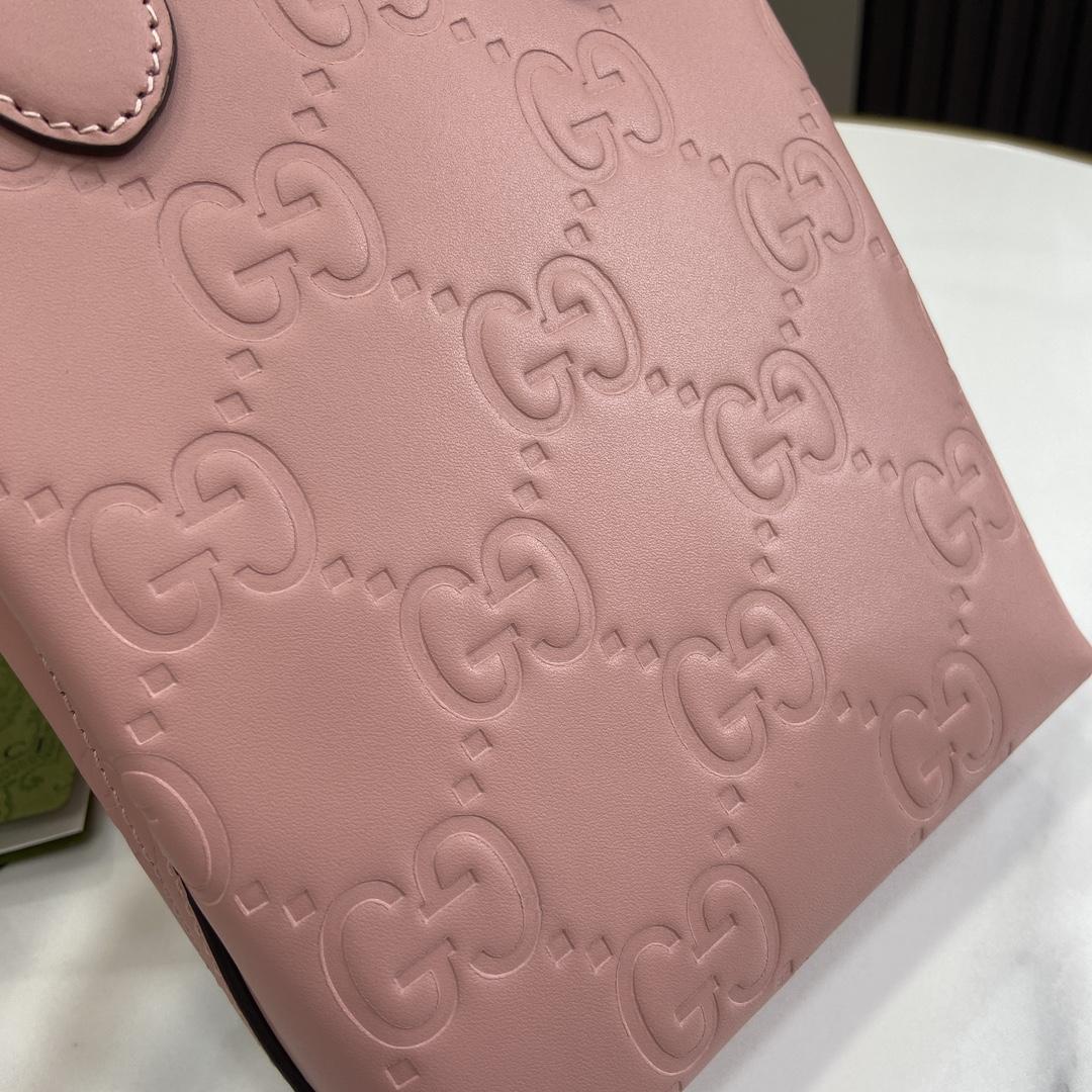 Gucci GG Super Mini Bag With Strap - FashionPlug