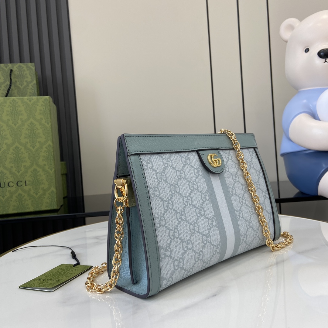 Gucci Ophidia GG Small Shoulder Bag - FashionPlug