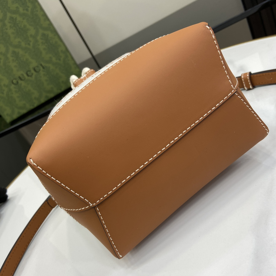 Gucci Mini Shoulder Bag With Gucci Print - FashionPlug
