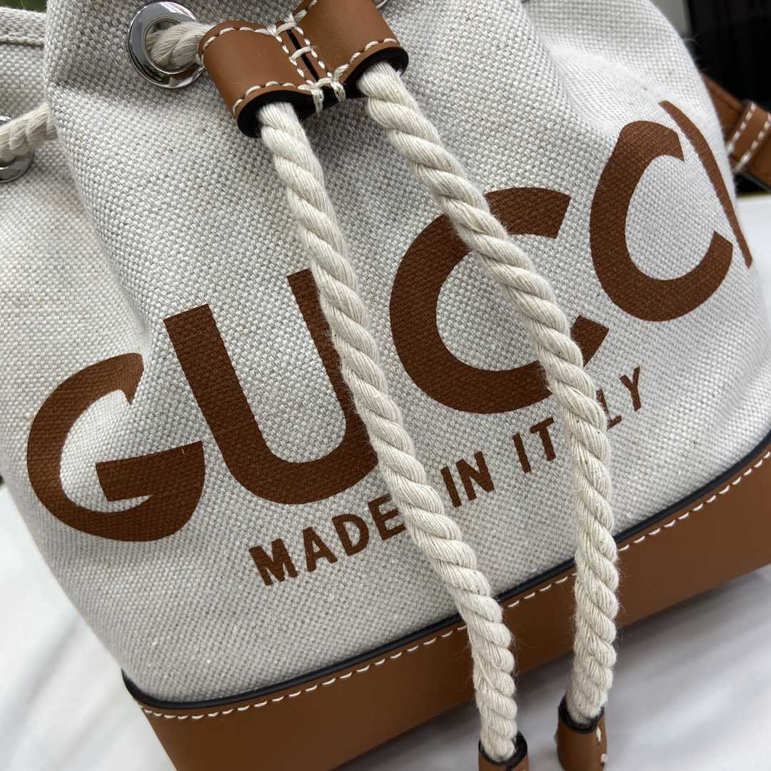 Gucci Mini Shoulder Bag With Gucci Print - FashionPlug