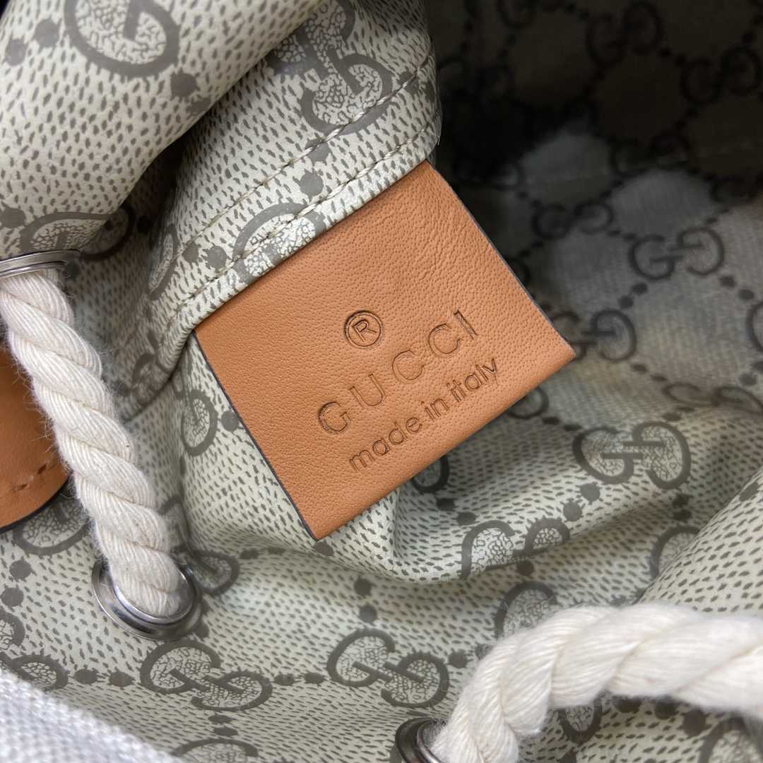 Gucci Mini Shoulder Bag With Gucci Print - FashionPlug
