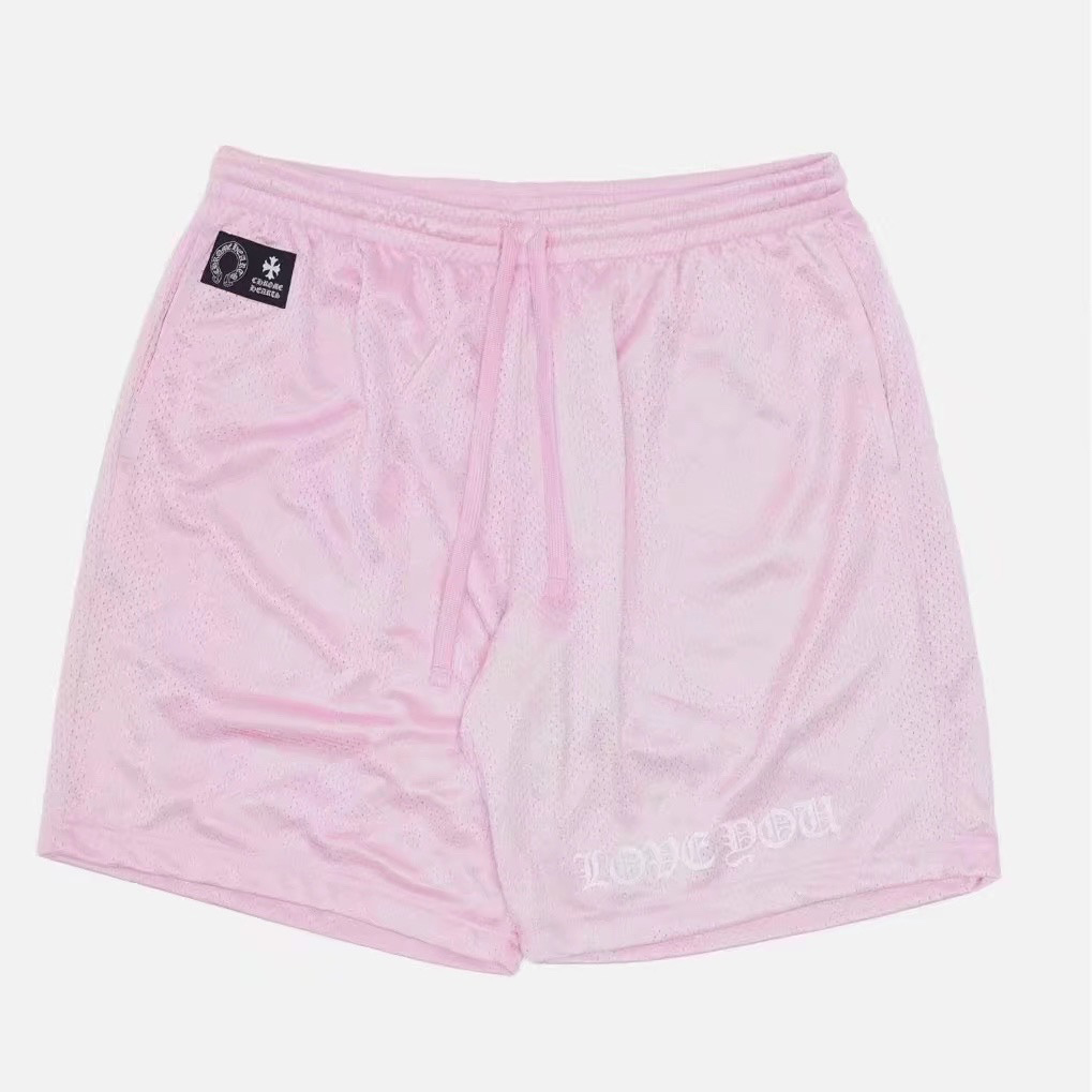 Chrome Hearts Mesh Varsity Shorts - FashionPlug