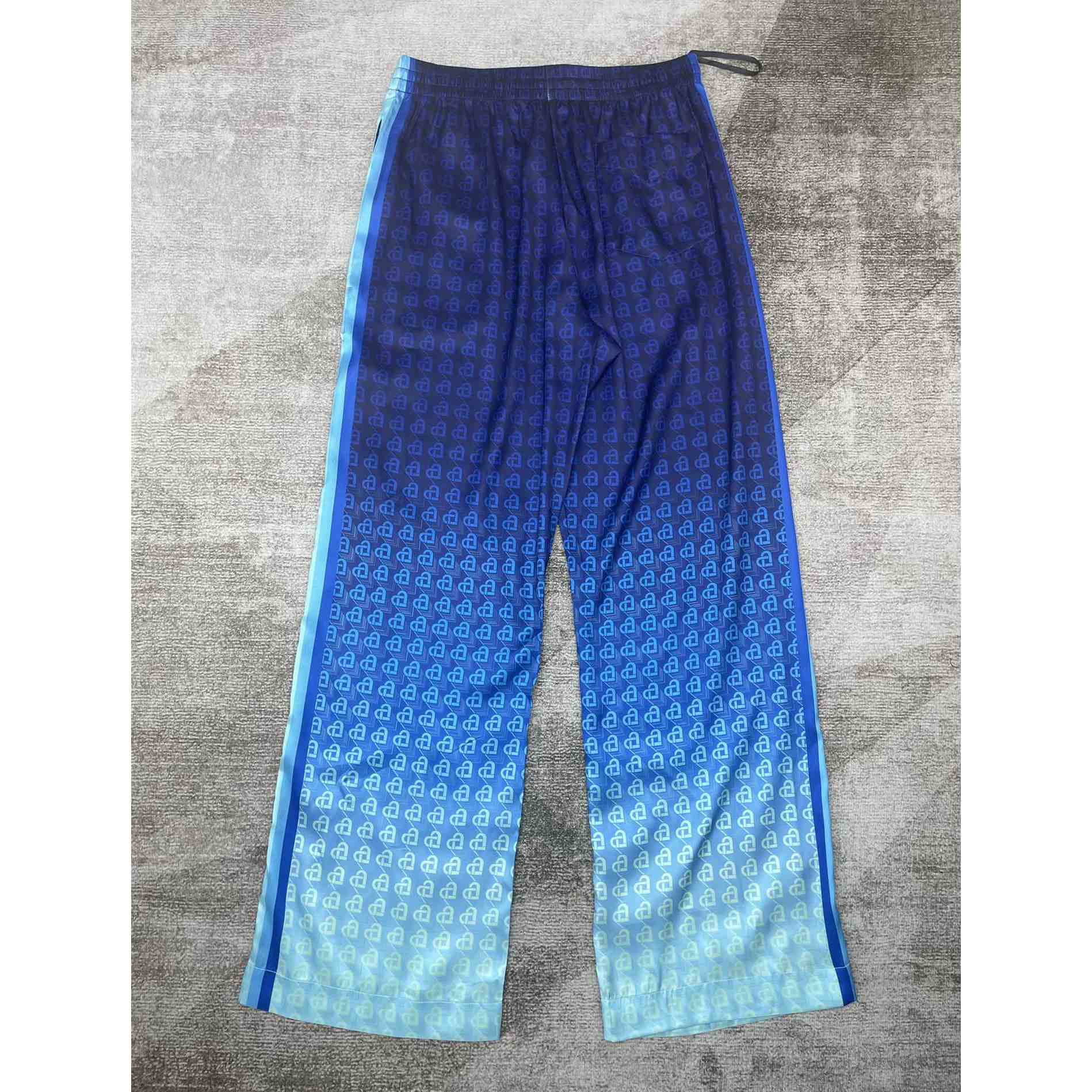 Casablanca Morning City View Silk Trousers  CA3469 - FashionPlug