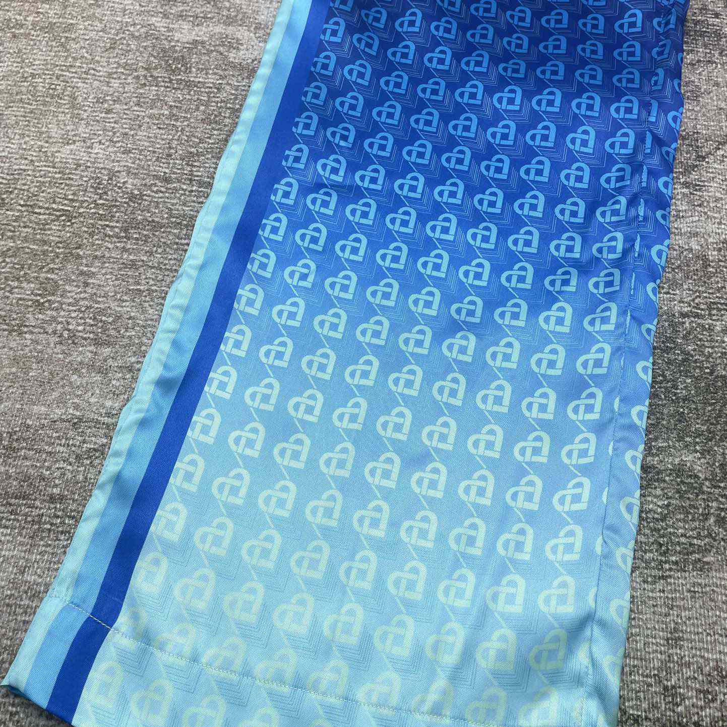 Casablanca Morning City View Silk Trousers  CA3469 - FashionPlug