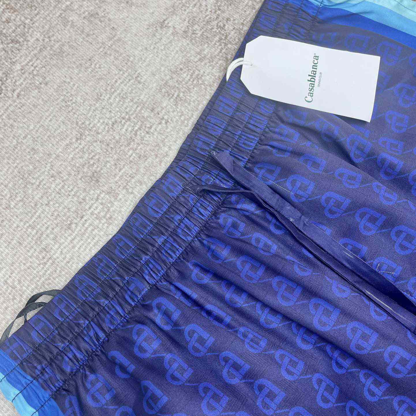 Casablanca Morning City View Silk Trousers  CA3469 - FashionPlug
