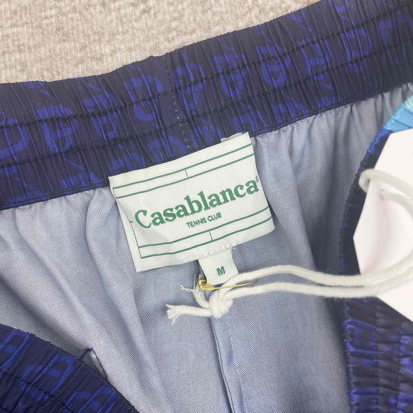Casablanca Morning City View Silk Trousers  CA3469 - FashionPlug