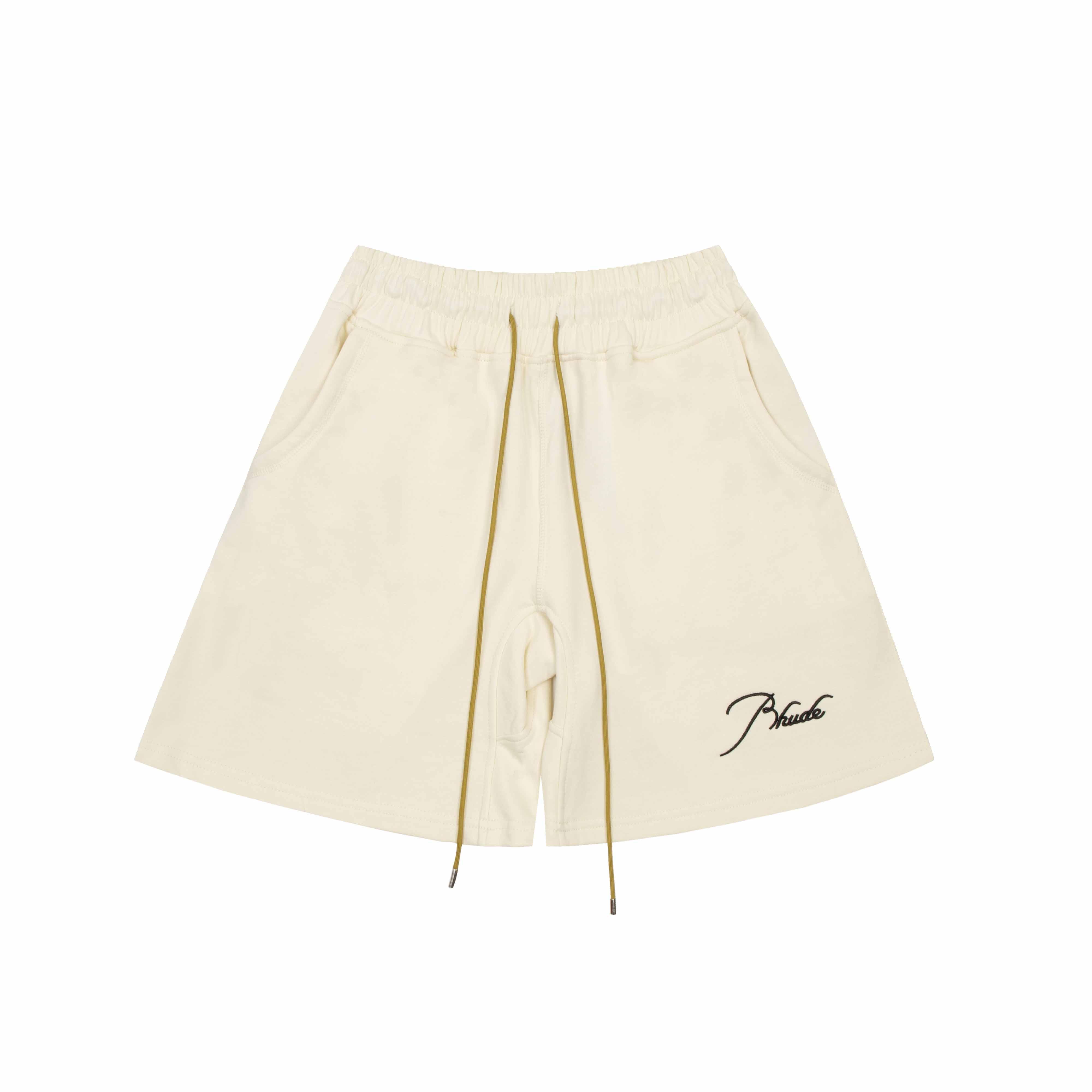 Rhude Logo-embroidered Track Shorts - FashionPlug