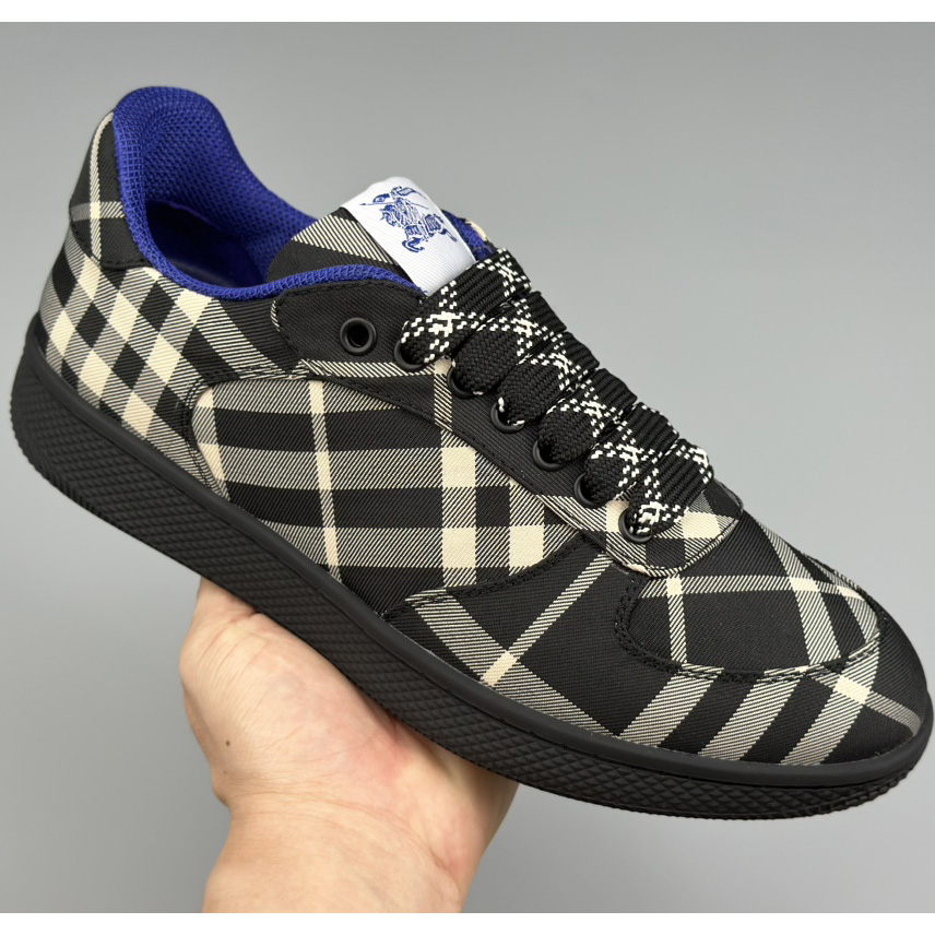 Burberry Check Terrace Sneakers - FashionPlug
