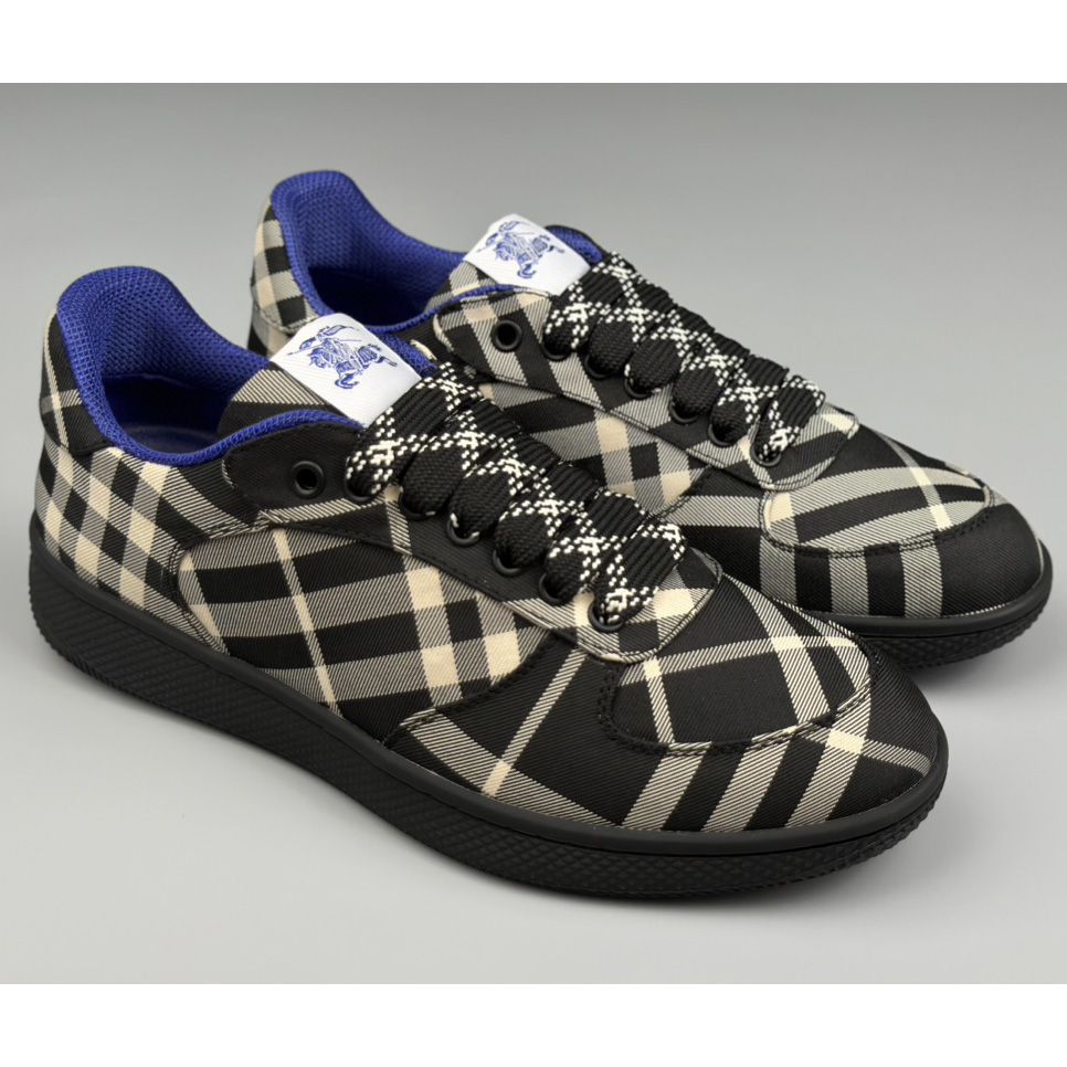 Burberry Check Terrace Sneakers - FashionPlug