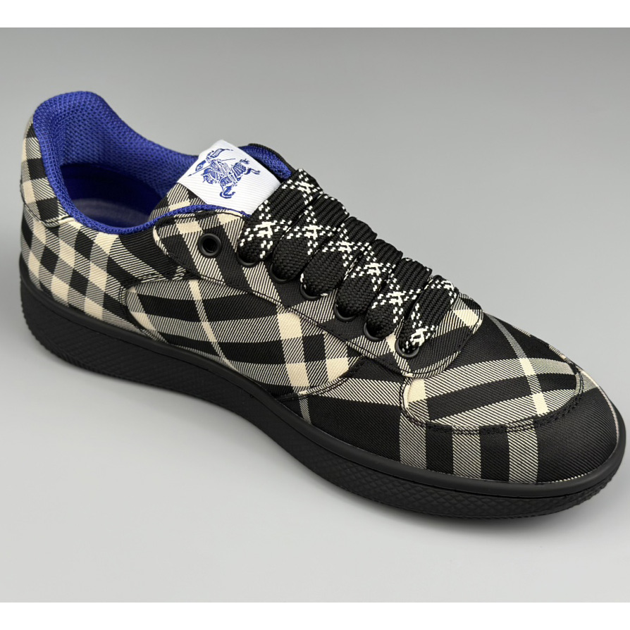 Burberry Check Terrace Sneakers - FashionPlug