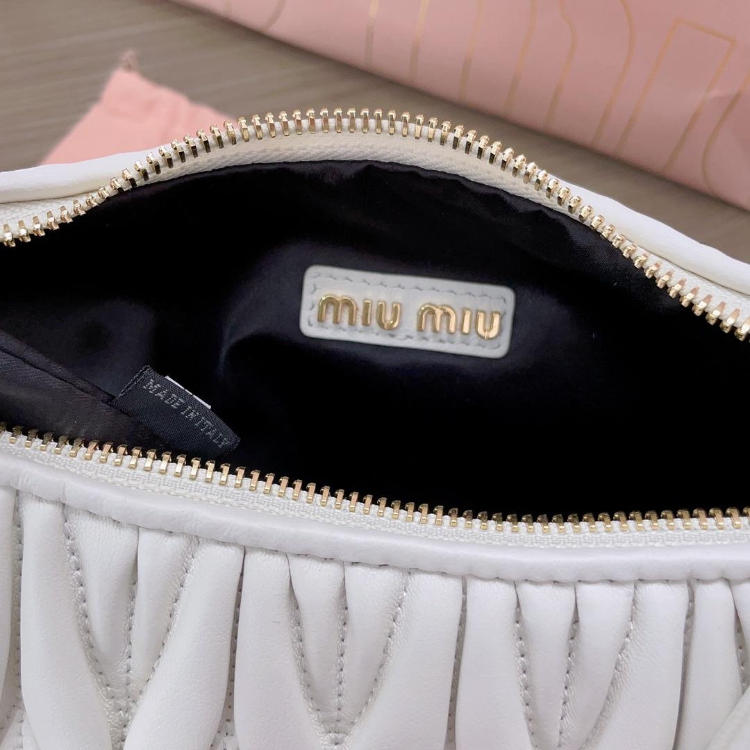 Miu Miu Wander Hobo Bag (25X18X7cm) - FashionPlug