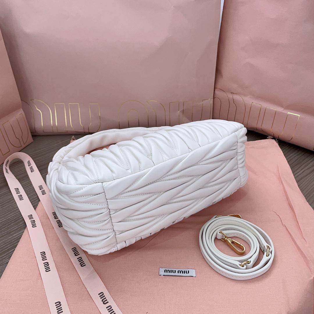 Miu Miu Wander Hobo Bag (25X18X7cm) - FashionPlug